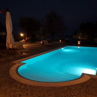 Pool by night